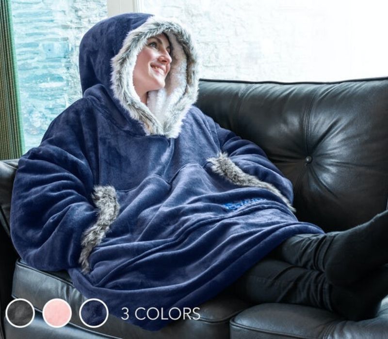 Snug rug hoodie hygge trøje
