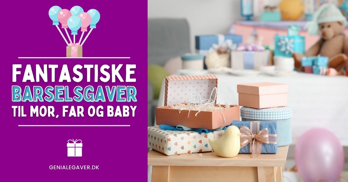 FALSK bestøve mere og mere Barselsgave 2023 » 75+ barselsgaver til mor, far og baby