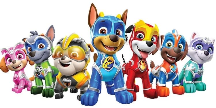 Mighty pups PAW Patrol legetøj til børn