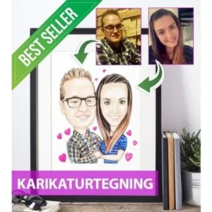 Karikaturtegning Efter Din Fotos