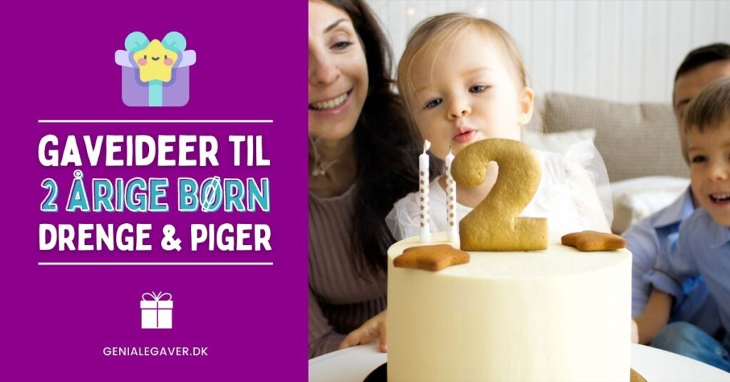 Gave til 2 årig - Årets BEDSTE gaver til 2 årige børn