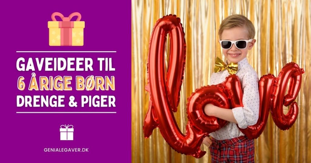 Gave til 6 årig - Årets BEDSTE gaver til 6 årige børn