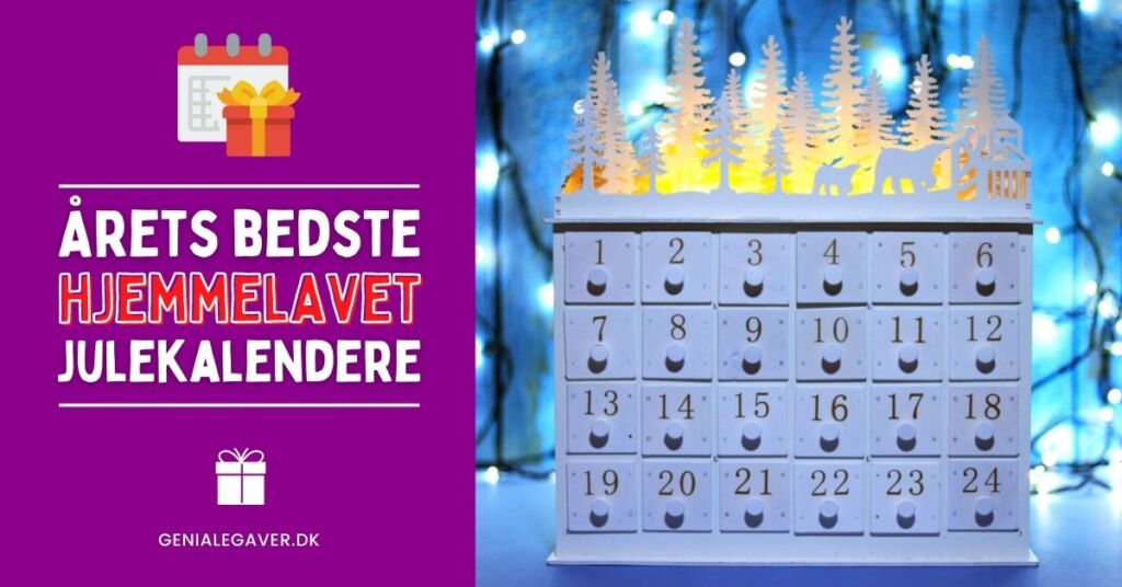 Hjemmelavet julekalender - GENIALE lav selv julekalendere