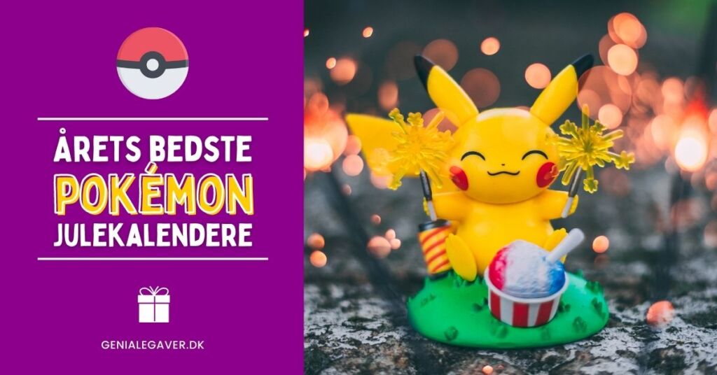 Pokémon julekalender - Årets bedste Pokémon kalendere!