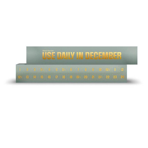 Simply Chocolate - Chokolade Julekalender Grøn