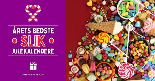 Slik julekalender - Årets BEDSTE julekalendere med slik