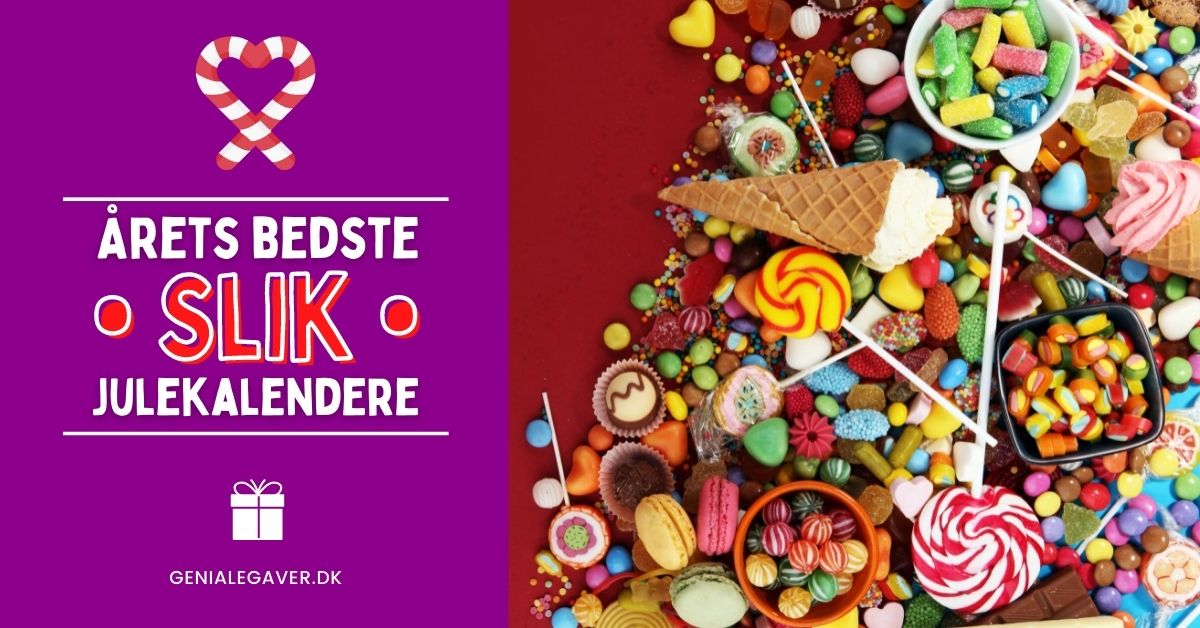 Slik julekalender 2026 » Årets 50 bedste slikkalendere