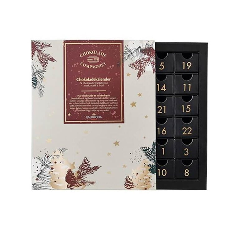 Valrhona - Fyldt Chokolade Julekalender