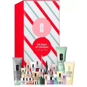 Clinique 24days julekalender med makeup & hudpleje