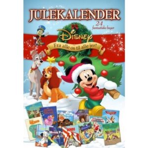 Disney julekalender med 24 historiebøger