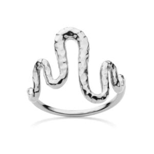 Maanesten Viva ring i sølv