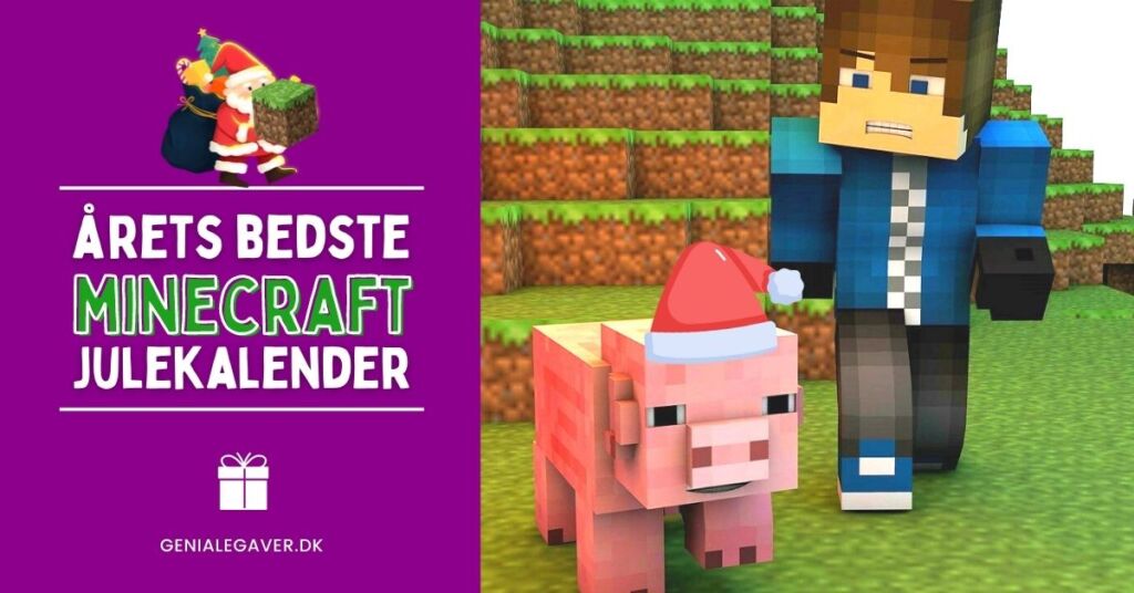 Minecraft julekalender + seje Minecraft gaveideer