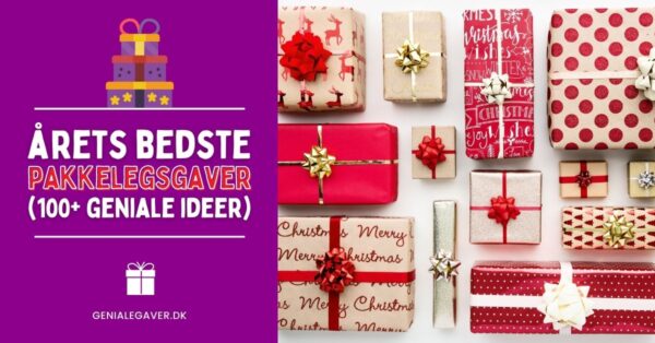 Pakkelegsgaver - Over 100 GENIALE gaver til pakkeleg