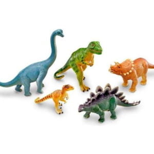 5 Learning Resources Jumbo dinosaur figurer