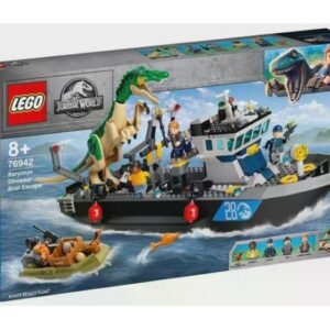 LEGO Jurassic World Baryonyx dinosaur bådflugten