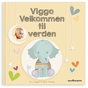 Personlig bog til babyer - Velkommen til verden