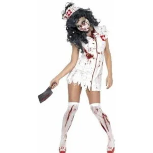 Zombie Sygeplejerske Kostume Til Kvinder