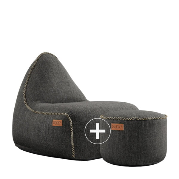 Cobana Lounge Chair & Pouf