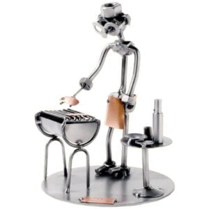 Grillmester metalfigur