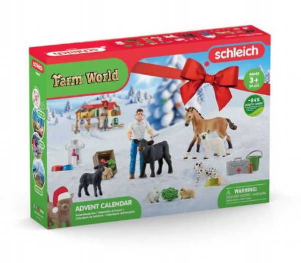 Schleich bondegård julekalender 2022