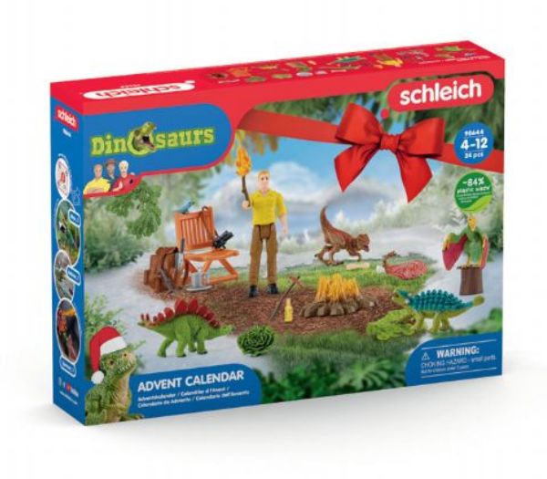 Schleich julekalender med dinosaurer 2022