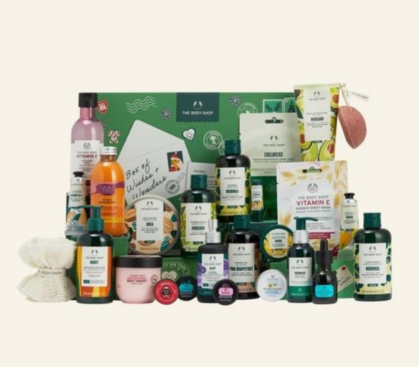 The Body Shop julekalender ''Box Of Wishes & Wonders''