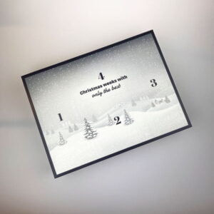 Kun Det Bedste Adventskalender med Søde Overraskelser