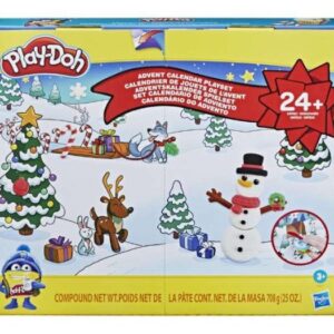 Play-Doh julekalender med modellervoks