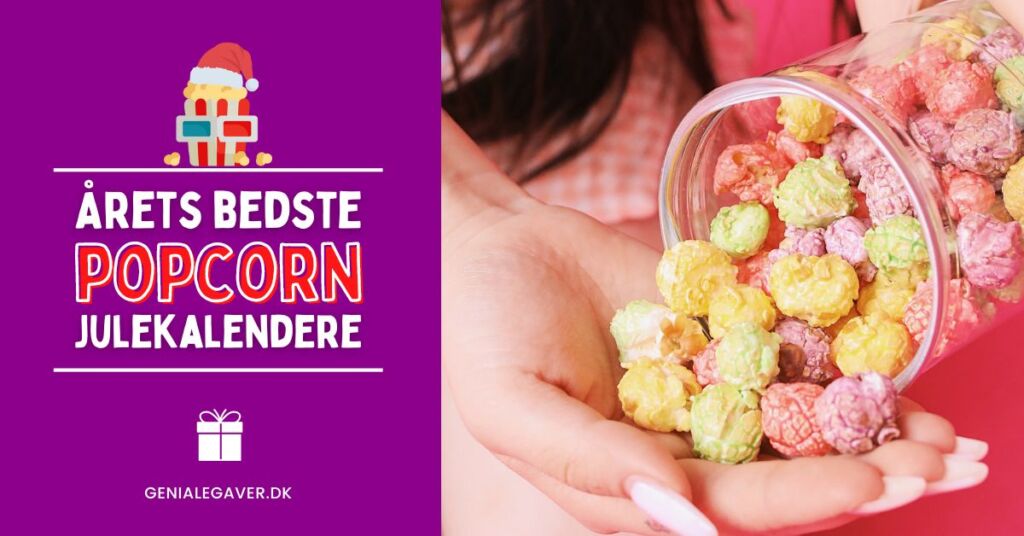 Popcorn julekalender - Årets bedste popcornkalendere