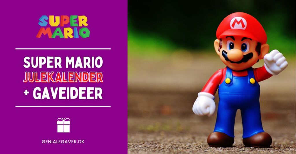 Super Mario julekalender + gode Super Mario gaveidéer