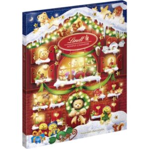 Lindt Teddy chokolade julekalender