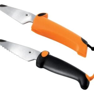 Kinderkitchen Børnekokkeknivsæt 2 stk. - orange/sort