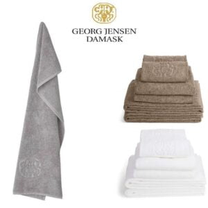 Georg Jensen Damask håndklæder i 100% egyptisk bomuld