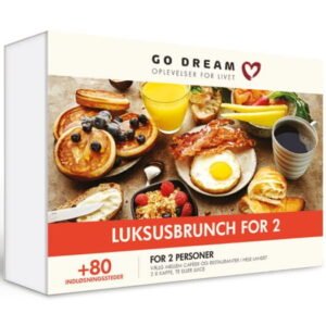 Luksusbrunch For 2 - Mad og Gastronomi - GO DREAM