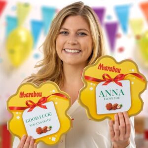 Personaliseret Marabou Tak Chokoladeæske