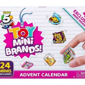 5 Surprise Julekalender - Mini Brands - Toy - 24 Låger