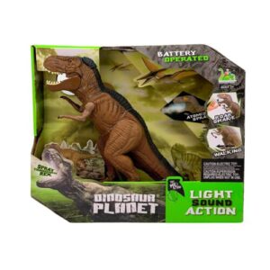 Bevægelig og "ildspydende" T-Rex Dinosaur