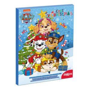 Paw Patrol julekalender med chokolade