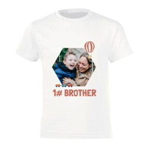 Personlig t-shirt - jeg skal være storebror/storesøster - 4 år