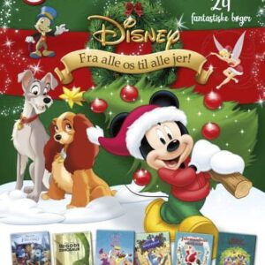 Disney Julekalender med 24 Fantastiske Bøger