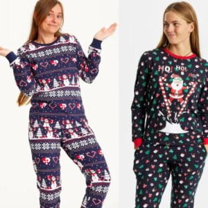 Julepyjamas Dame - Drøm Sødt i Festlig Stil