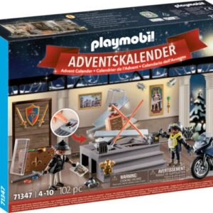 Playmobil - Julekalender Politi - Museumstyveri - 71347