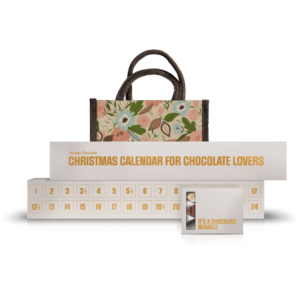 The Chocolate Miracle Kit - perlemor julekalender | Ekstra selvforkælelse til dine julemorgener