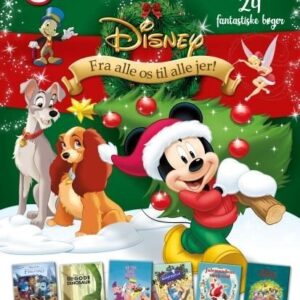 Disney Julekalender Med 24 Fantastiske Bøger