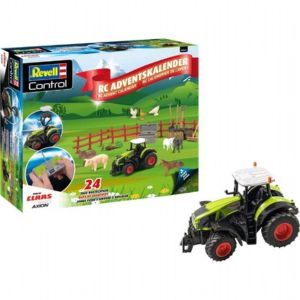 RC Claas julekalender med fjernstyret traktor