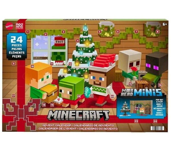 Minecraft Julekalender - 24 Låger - Mob Minis