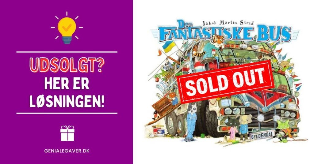 Nåede du ikke at købe Danmarks mest populære børnebog 'Den Fantastiske Bus' Her er løsningen