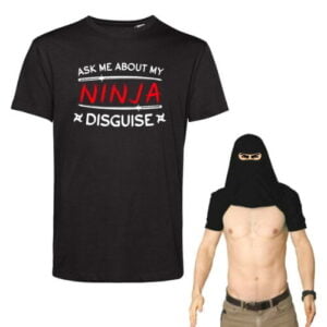 Ninja Disguise T-shirt - Large