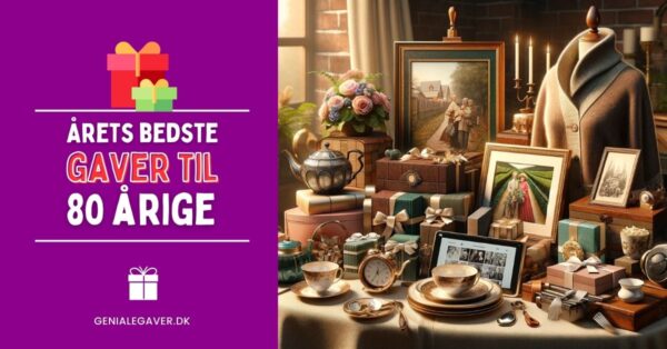 80 års fødselsdagsgave - Årets bedste 80 års gaver