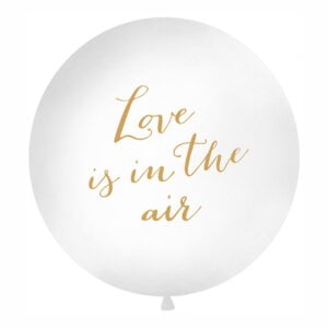 Gigantisk Ballon Love Is In The Air Guld